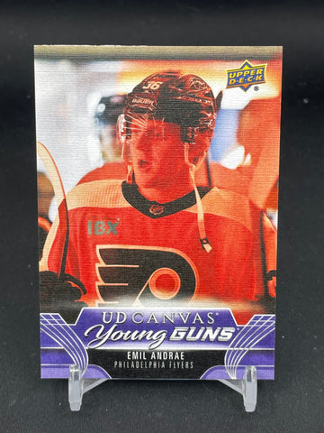 2023 UPPER DECK EXTENDED SERIES - UD CANVAS - YOUNG GUNS - E. ANDRAE - #C363 - RC