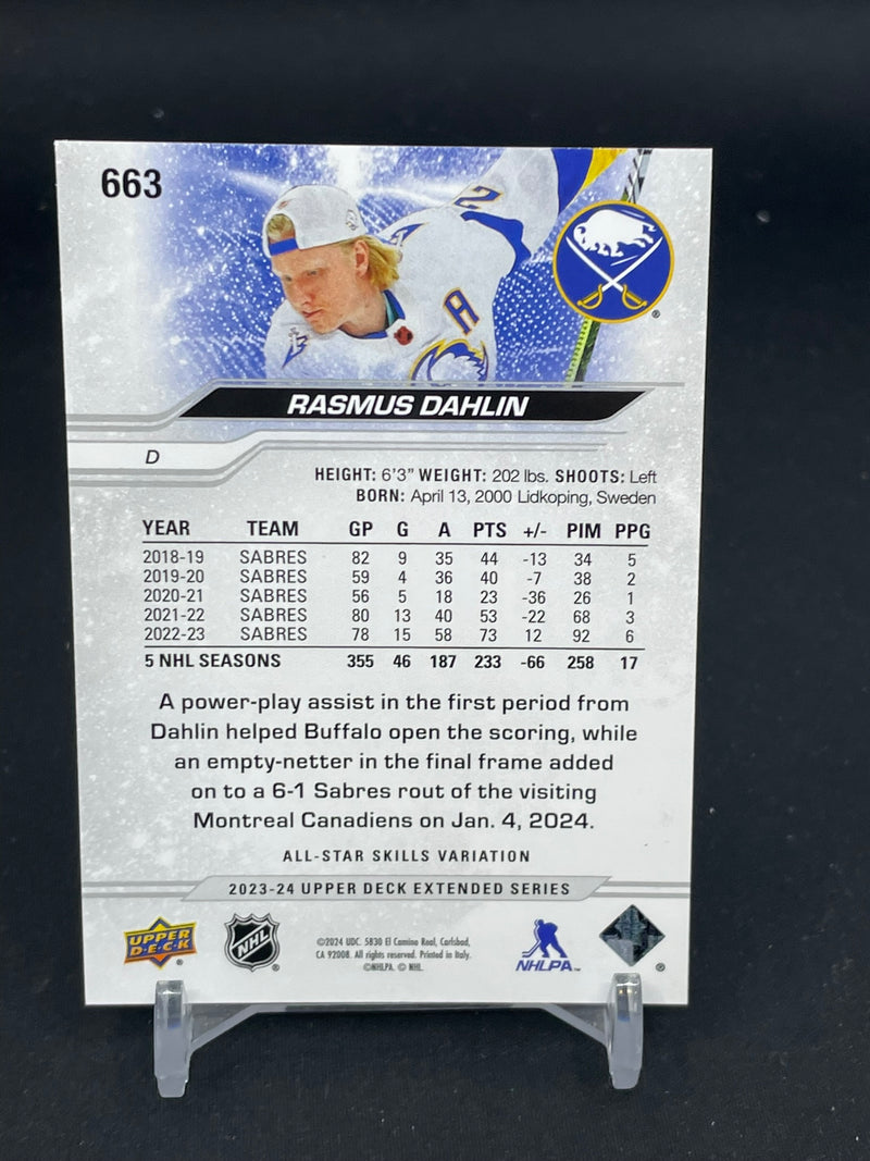 2023 UPPER DECK EXTENDED SERIES - ALL-STAR VARIANT - R. DAHLIN -