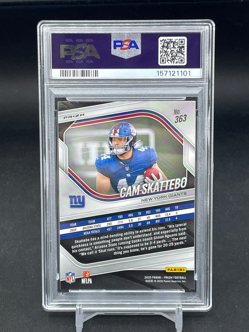2025 PANINI PRIZM - BLACK & RED CHECKER - C. SKATTEBO -