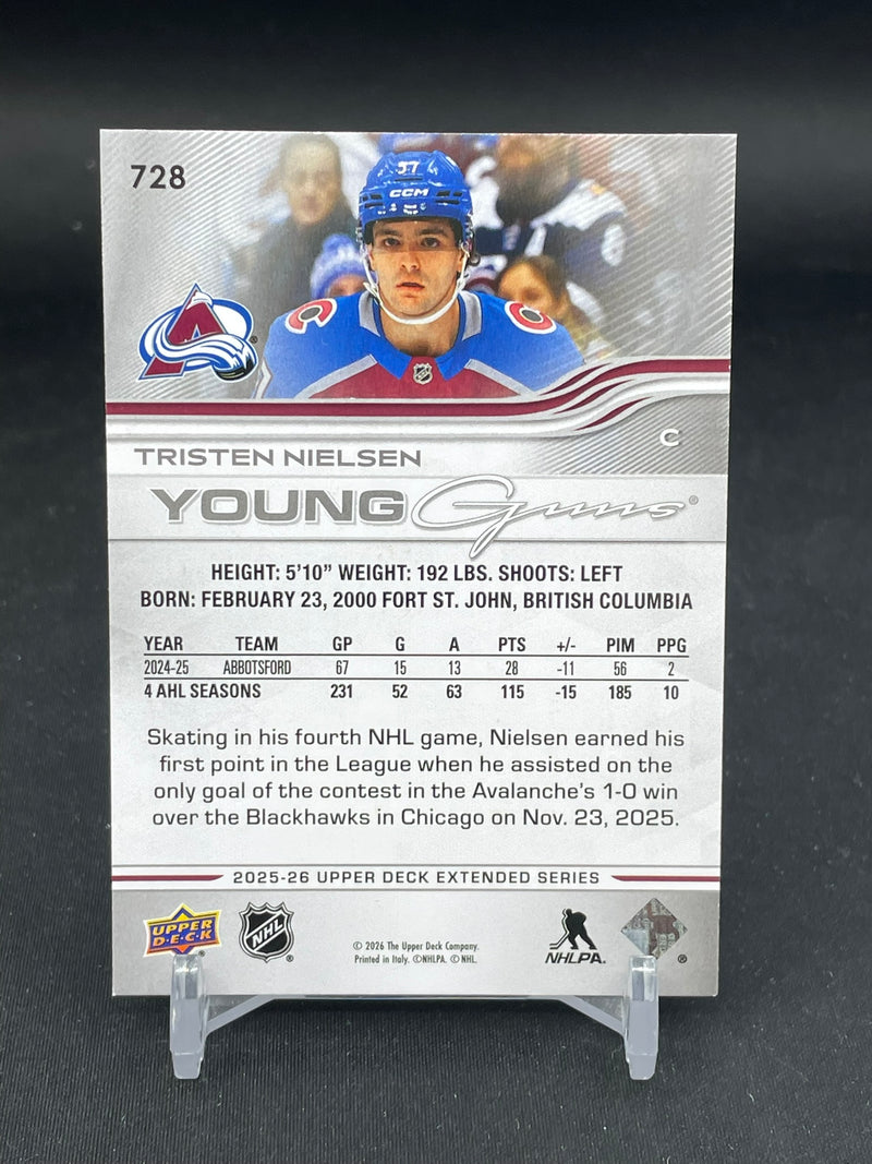 2025 UPPER DECK EXTENDED SERIES - YOUNG GUNS - T. NIELSEN -