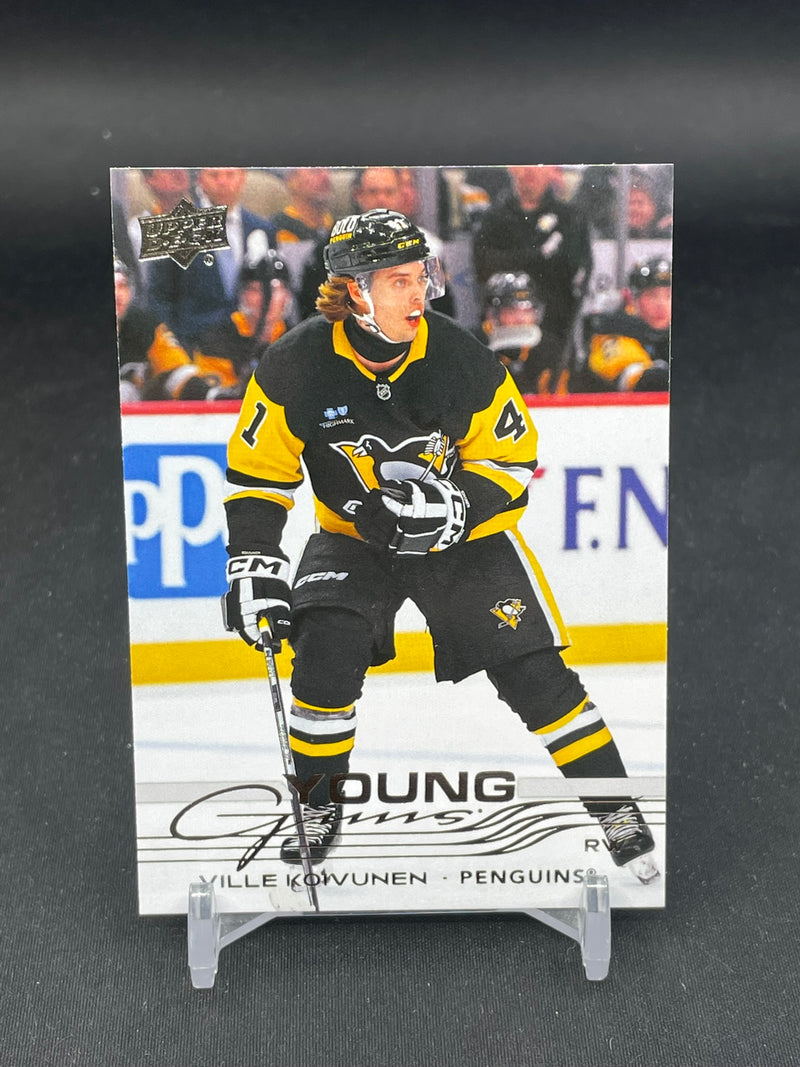 2025 UPPER DECK SERIES ONE - YOUNG GUNS - V. KOIVUNEN -