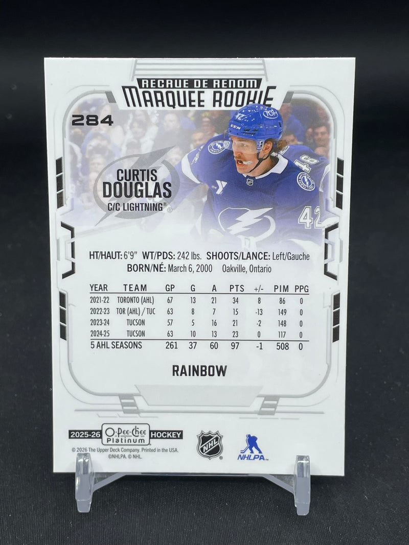 2025 UPPER DECK O-PEE-CHEE PLATINUM - RAINBOW - MARQUEE ROOKIE - C. DOUGLAS -