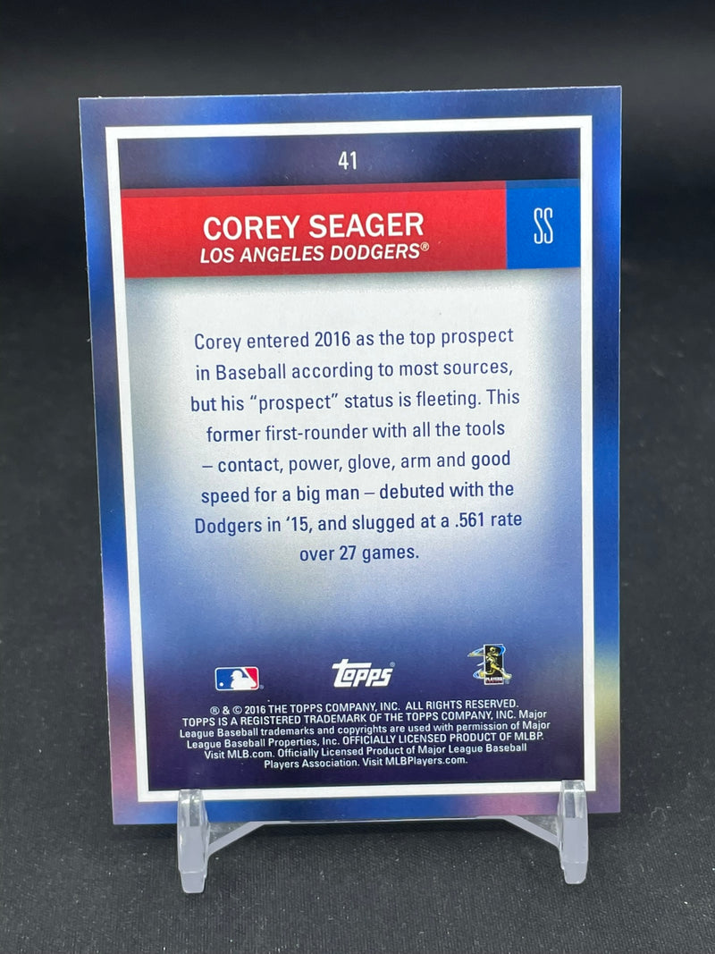 2016 TOPPS NATIONAL BASEBALL CARD DAY - C. SEAGER -