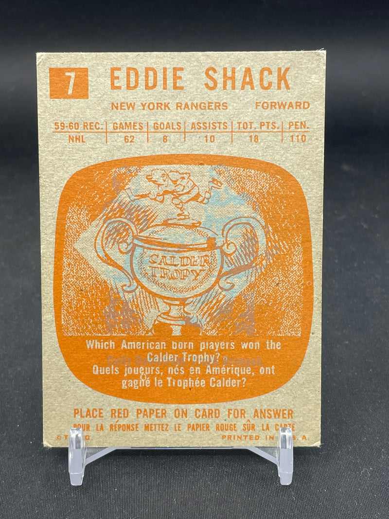 1960 TOPPS - E. SHACK -