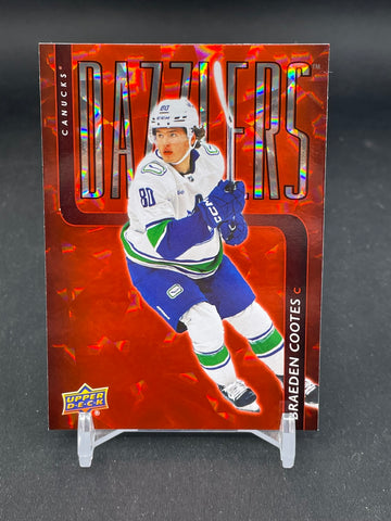 2025 UPPER DECK SERIES TWO - RED - DAZZLERS - B. COOTES - #DZ-97 - RC