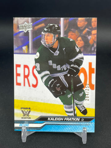 2024 UPPER DECK PWHL - DELUXE - K. FRATKIN - #21 - #'D/250