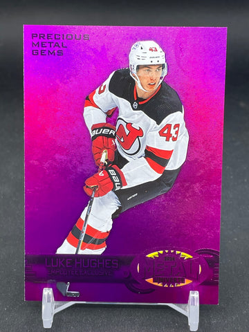 2024 UPPER DECK EMPLOYEE EXCLUSIVE - PINK PMG - L. HUGHES - #UD-LH