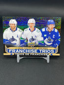 2024 UPPER DECK TIM HORTONS - FRANCHISE TRIOS - J. MILLER / E. PETTERSSON / Q. HUGHES -