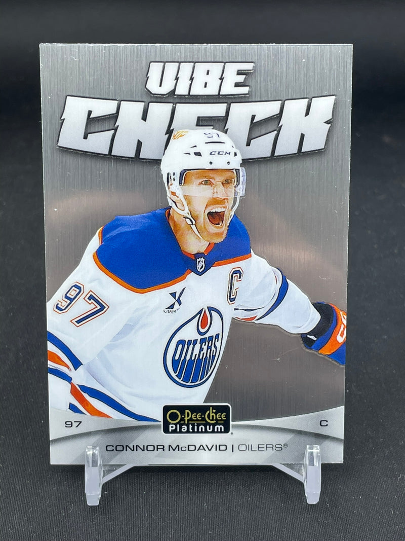 2025 UPPER DECK O-PEE-CHEE PLATINUM - VIBE CHECK - C. MCDAVID -