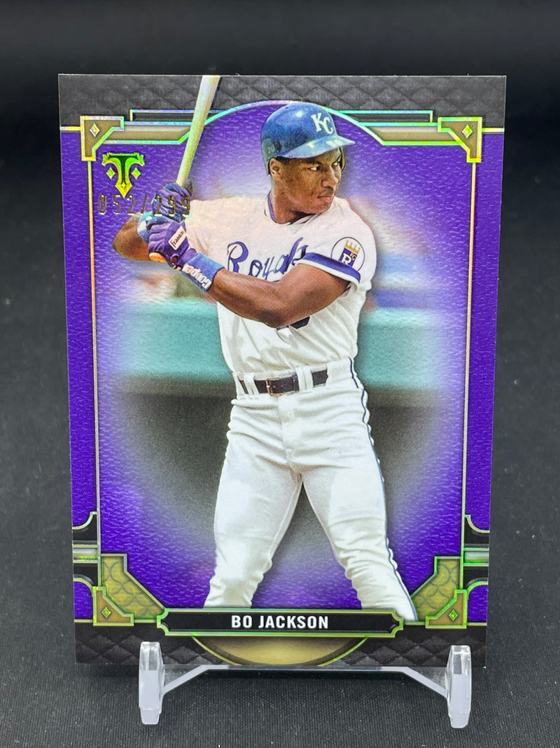 2022 TOPPS TRIPLE THREADS - AMETHYST - B. JACKSON - #1 - #'D/299