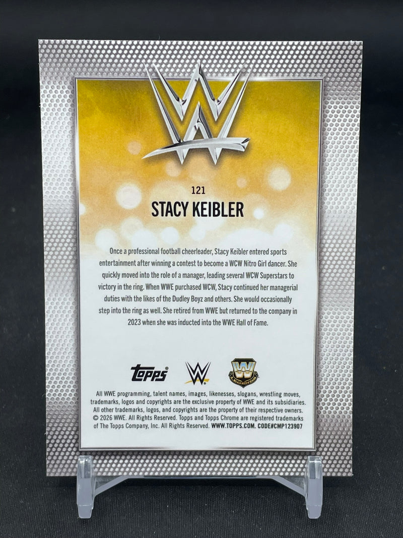 2026 TOPPS CHROME - DIAMOND PLATE REFRACTOR - STACY KEIBLER -