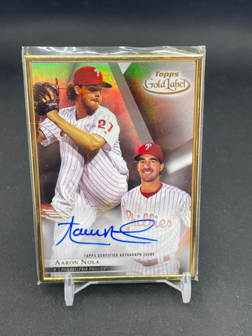 2018 TOPPS GOLD LABEL - FRAMED GOLD - A. NOLA - #FA-AN - AUTOGRAPH