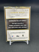 2018 TOPPS GOLD LABEL - FRAMED GOLD - A. NOLA -
