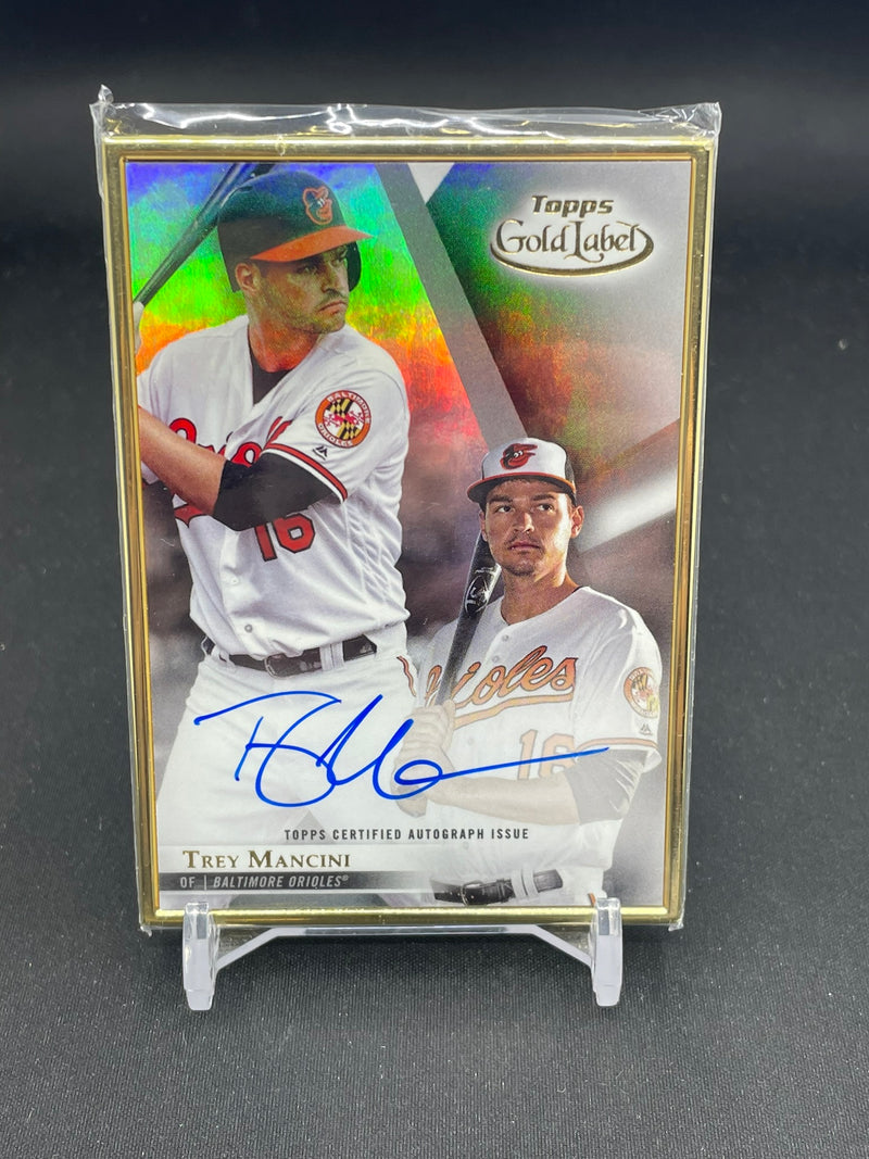 2018 TOPPS GOLD LABEL - FRAMED GOLD - T. MANCINI -