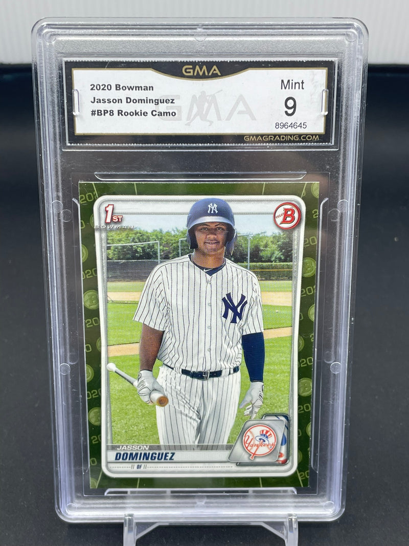 2020 TOPPS BOWMAN - 1ST BOWMAN CAMO - J. DOMINGUEZ -