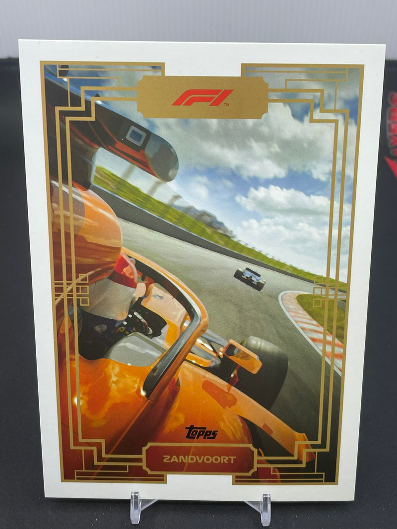 2022 TOPPS F1 - BOX TOPPER JUMBO - ZANDVOORT -