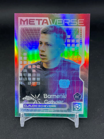 2025 TOPPS CHROME - METAVERSE - C. ECHEVERRI - #MV-14 - RC