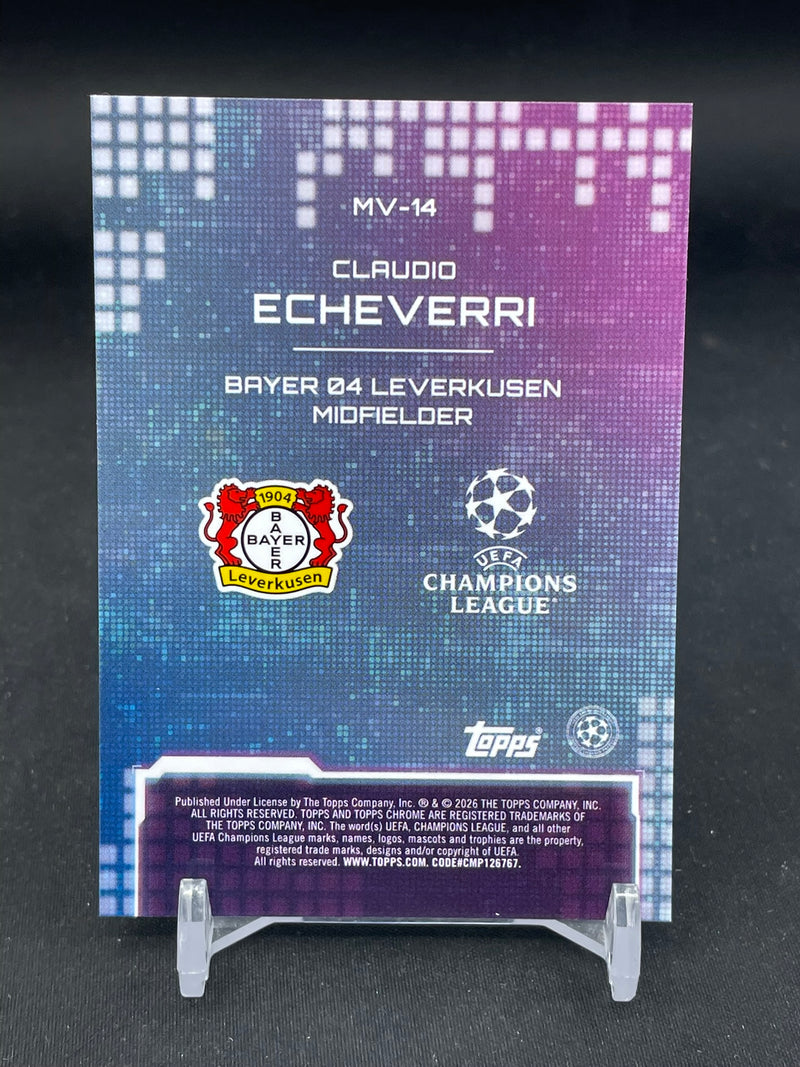 2025 TOPPS CHROME - METAVERSE - C. ECHEVERRI -