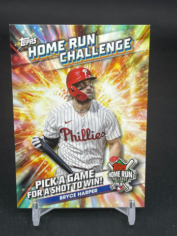 2024 TOPPS SERIES 2 - HOME RUN CHALLENGE - UNSCRATCHED - B. HARPER - #HRC-18