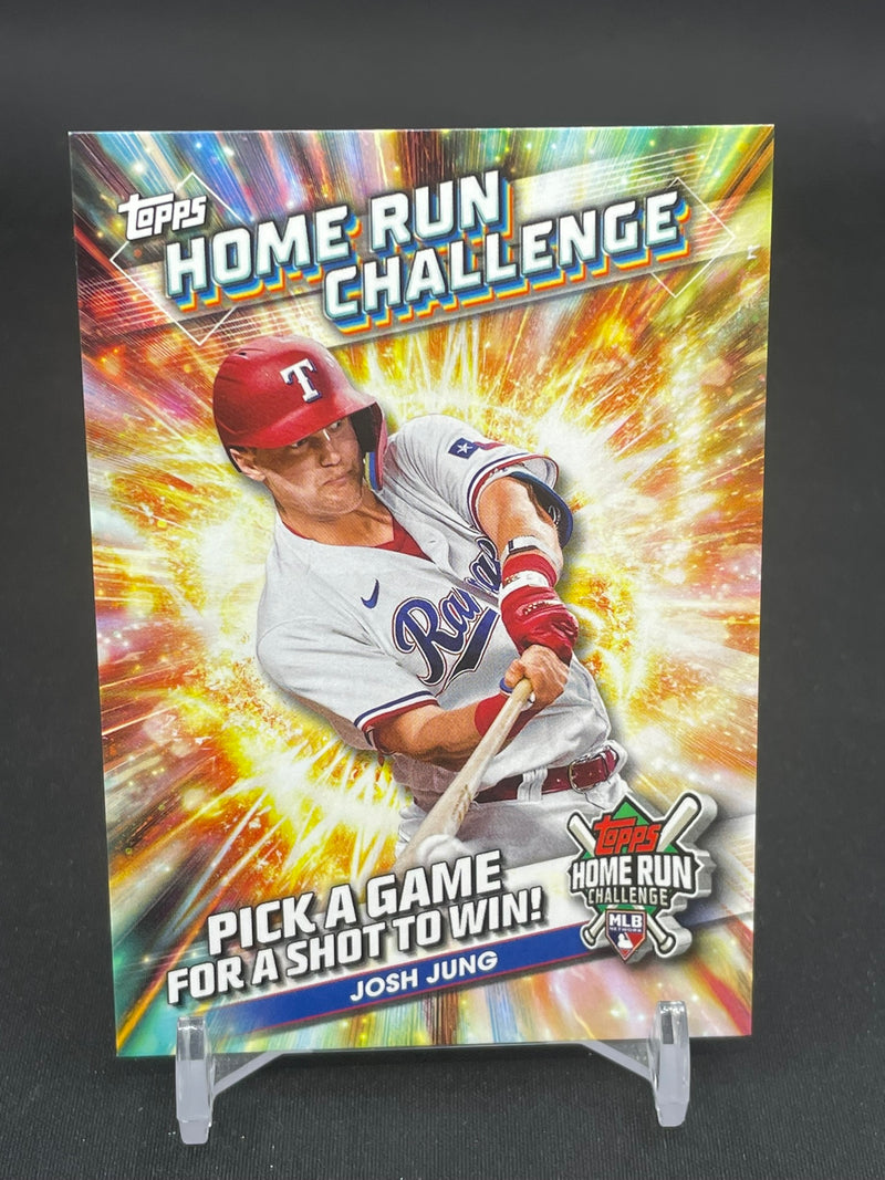 2024 TOPPS SERIES 2 - HOME RUN CHALLENGE - UNSCRATCHED - J. JUNG -