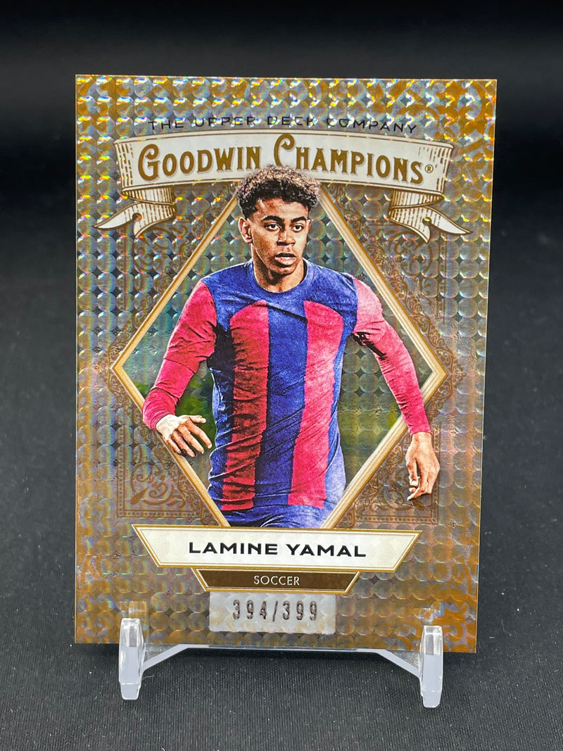 2025 UPPER DECK GOODWIN CHAMPIONS - ORANGE DOTS - L. YAMAL - #19 - #'D/399