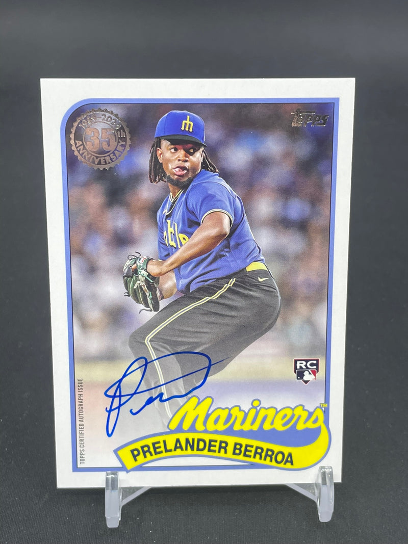 2024 TOPPS SERIES TWO - 1989 TOPPS - P. BERROA -