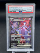 POKEMON - TEAM ROCKET'S MEWTWO EX - SIR -