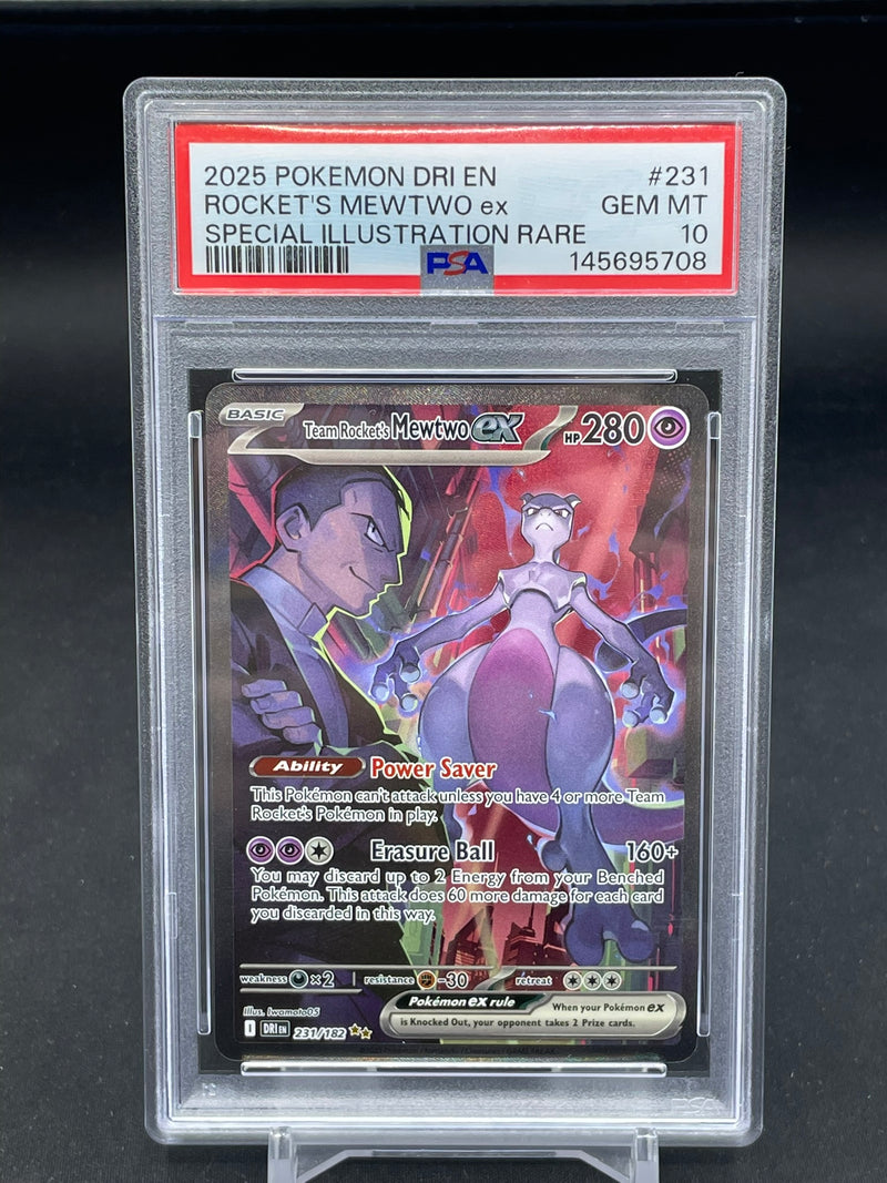 POKEMON - TEAM ROCKET'S MEWTWO EX - SIR -