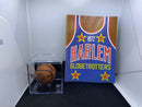 1972 HARLEM GLOBETROTTERS PROGRAM WITH SOUVENIR BALL