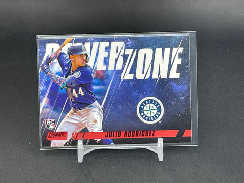 2022 TOPPS STADIUM CLUB - RED - POWERZONE - J. RODRIGUEZ - #PZ-20 - RC