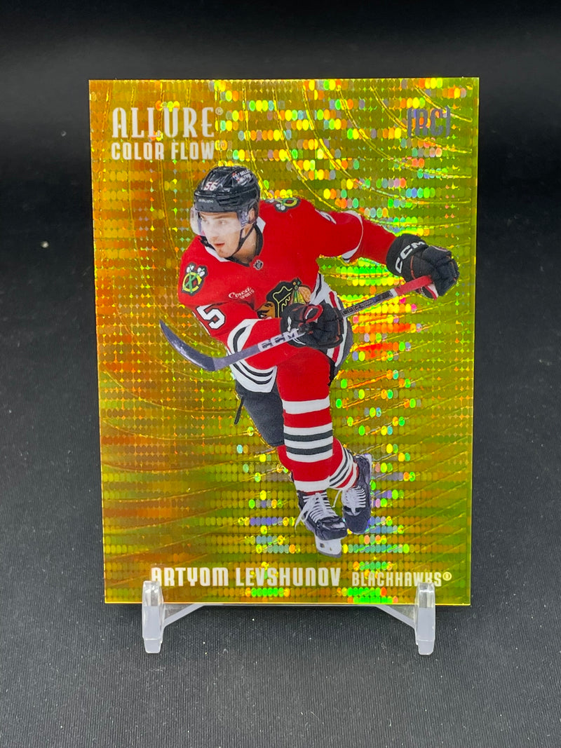 2025 UPPER DECK ALLURE - ORANGE-YELLOW SPECTRUM - COLOR FLOW - A. LEVSHUNOV - #CF-25 - #'D/299 - RC