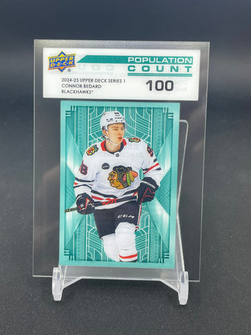 2024 UPPER DECK SERIES ONE - POPULATION COUNT 100 - C. BEDARD - #PC-3 - #'D/100
