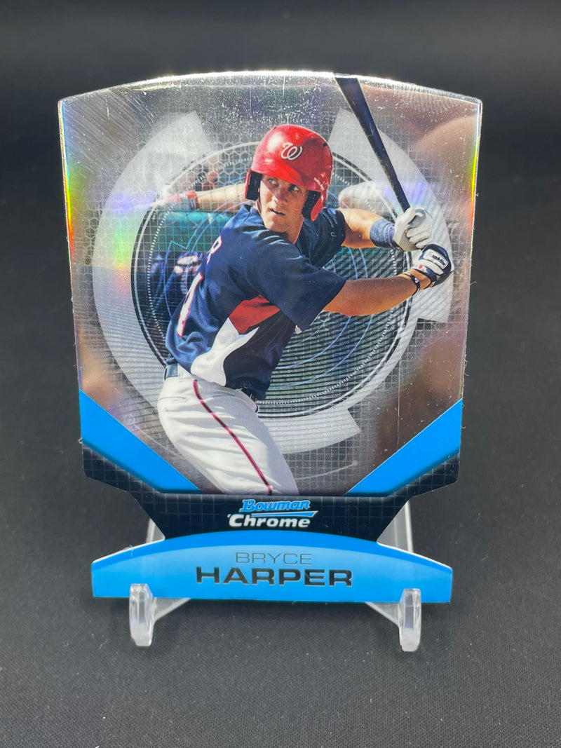 2011 TOPPS BOWMAN CHROME - FUTURE REFRACTOR DIE-CUT - B. HARPER -