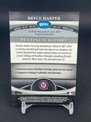 2011 TOPPS BOWMAN PLATINUM - GREEN FRACTOR - B. HARPER - #BPP1 - #'D/599