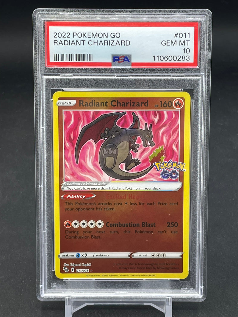 POKEMON - POKEMON GO - RADIANT CHARIZARD - HOLO -