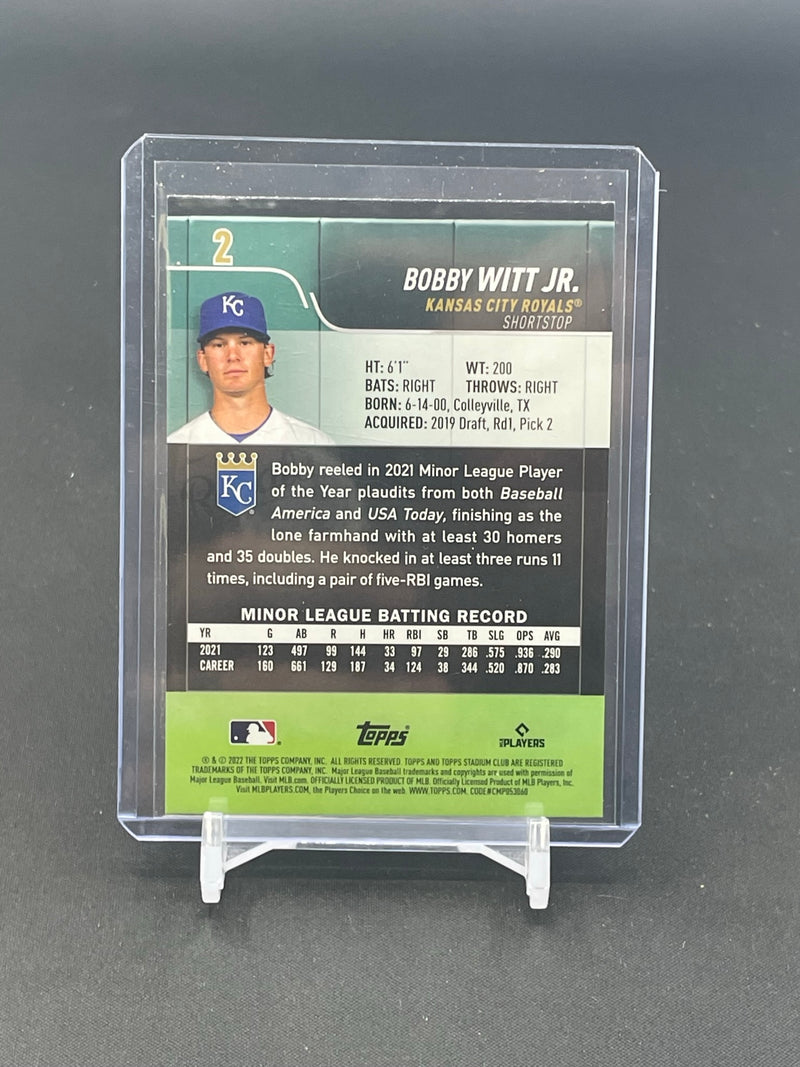 2022 TOPPS STADIUM CLUB - B. WITT JR. -