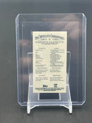 2022 TOPPS ALLEN & GINTER - BLACK BORDER MINI - R. CLEMENTE -