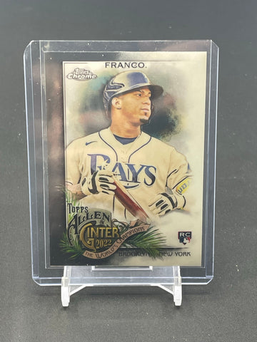 2022 TOPPS ALLEN & GINTER CHROME - W. FRANCO - #91 - RC