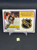 1981 O-PEE-CHEE - NHL ASSIST LEADERS - W. GRETZKY -