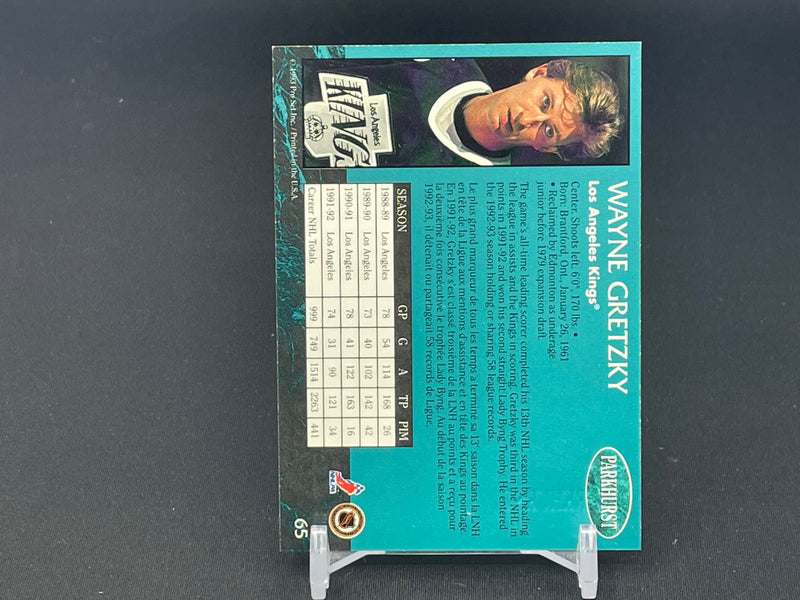 1993 PRO SET PARKHURST - W. GRETZKY -