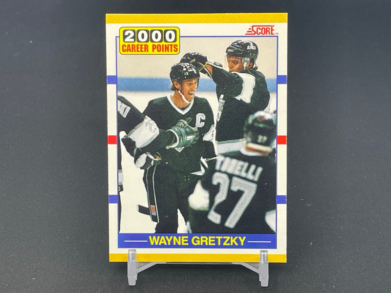 1990 SCORE - 2000 CAREER POINTS - W. GRETZKY -