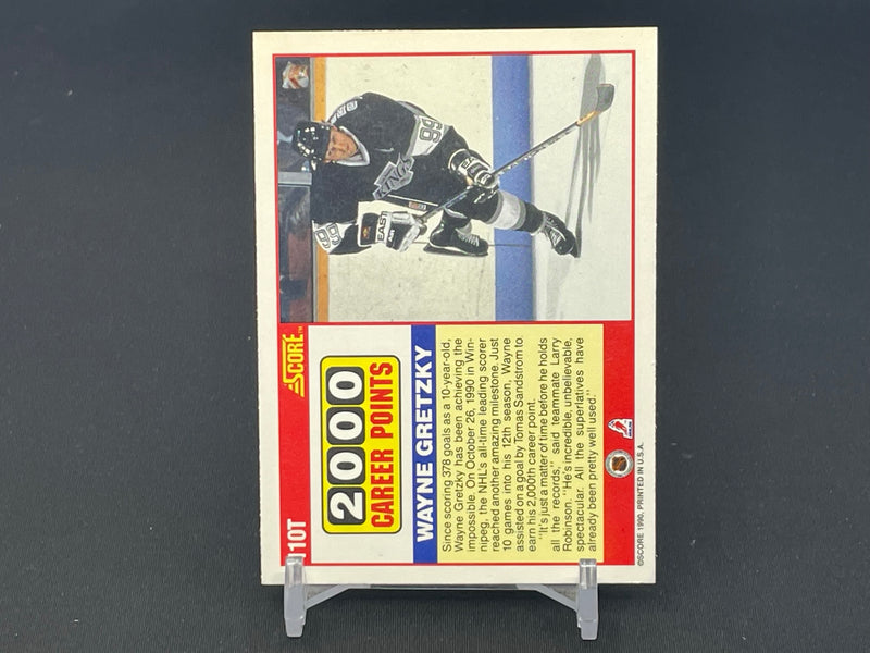 1990 SCORE - 2000 CAREER POINTS - W. GRETZKY -