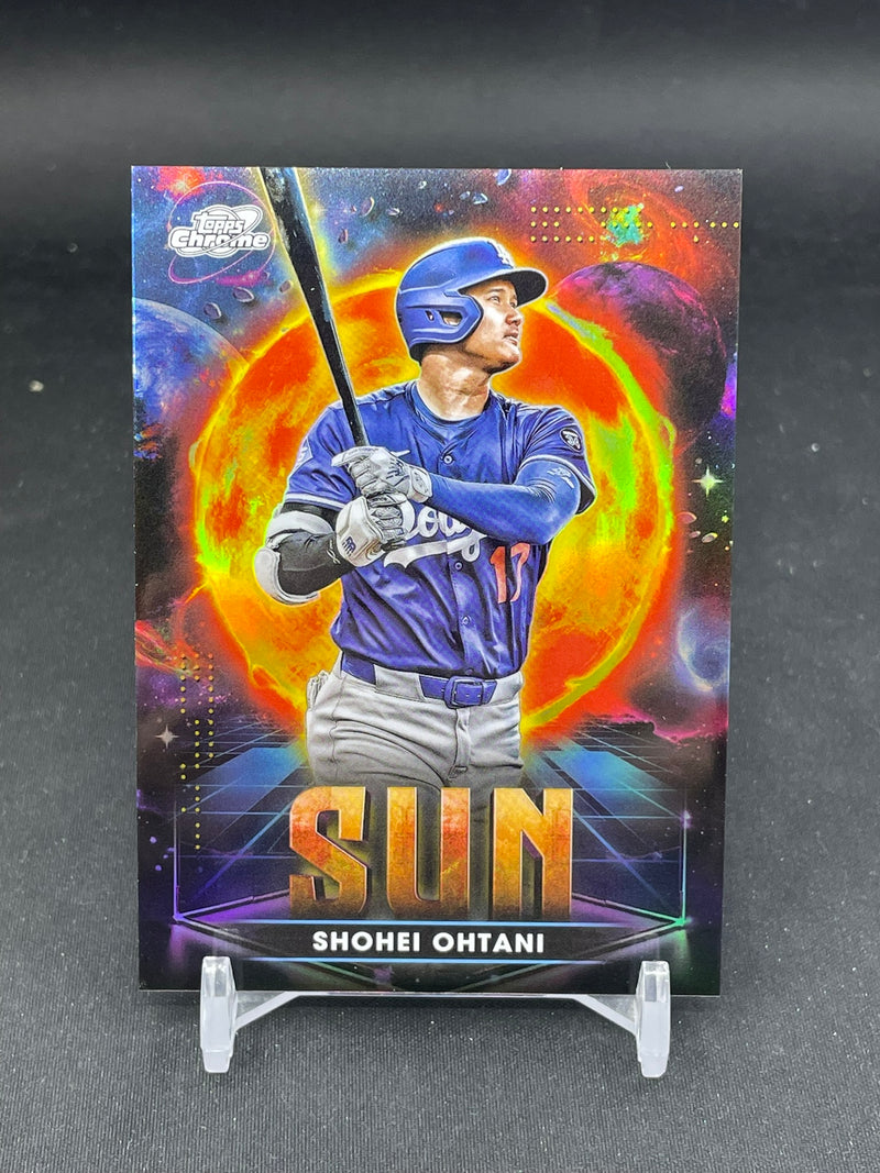 2025 TOPPS CHROME COSMIC - PLANETARY PURSUIT - SUN - S. OHTANI -