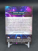 2025 TOPPS CHROME COSMIC - PLANETARY PURSUIT - SUN - S. OHTANI -