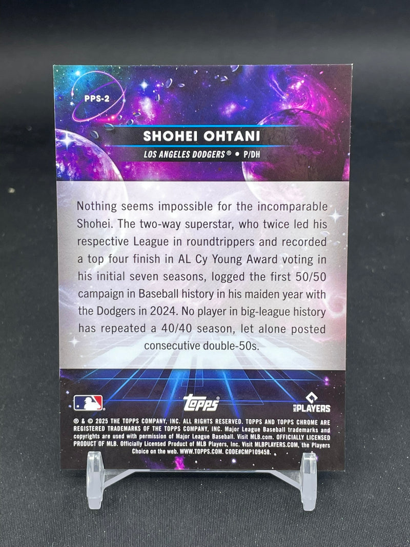 2025 TOPPS CHROME COSMIC - PLANETARY PURSUIT - SUN - S. OHTANI -