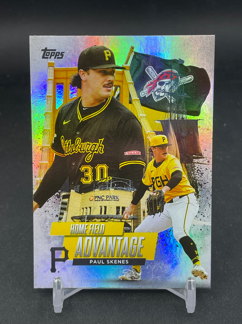 2025 TOPPS SERIES TWO - HOME FIELD ADVANTAGE - P. SKENES -