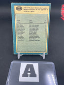 1981 O-PEE-CHEE - GAME WINNING GOAL LEADER - M. BOSSY -