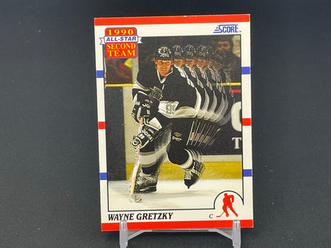 1990 SCORE - ALL-STAR SECOND TEAM - W. GRETZKY - #321