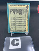 1981 O-PEE-CHEE - SCORING LEADERS - W. GRETZKY -