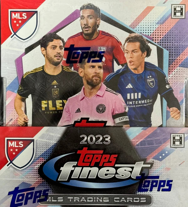 2023 TOPPS FINEST MLS SOCCER HOBBY BOX